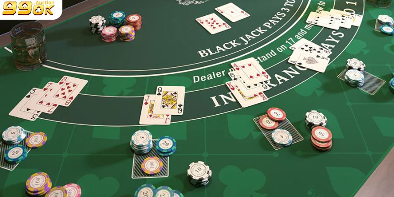 Các bước chơi Blackjack online cụ thể